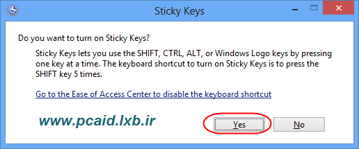 Sticky keys