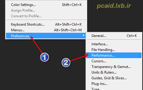 photoshop edit preferences 1